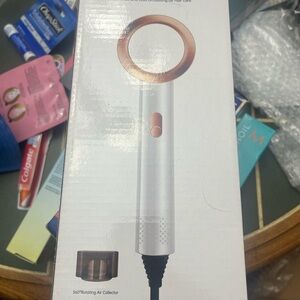 Gold and Silver Hair Dryer